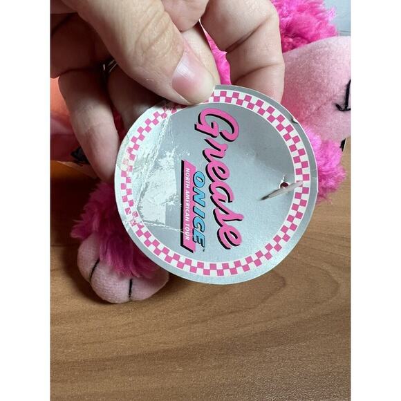 Grease on Ice Pink Poodle Plush Dog 1998 North American Tour - 8" Long - Picture 5 of 10